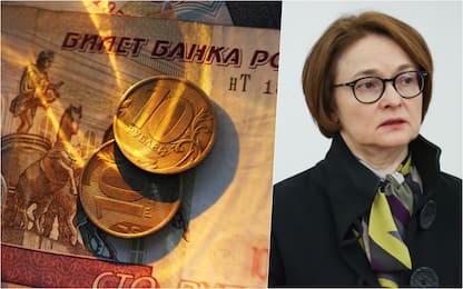 Russia, crolla rublo. Banca centrale aumenta tassi d'interesse al 12%