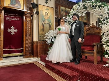 Patrick Zaki, matrimonio al Cairo con la fidanzata Reny Iskander. FOTO
