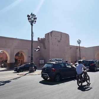 The damage caused by the strong earthquake in the kasbah district, in the Medina of Marrakech, 9 September 2023. ANSA/ OLGA PISCITELLI