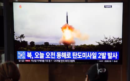 Corea del Nord, lanciati due missili balistici verso mar del Giappone