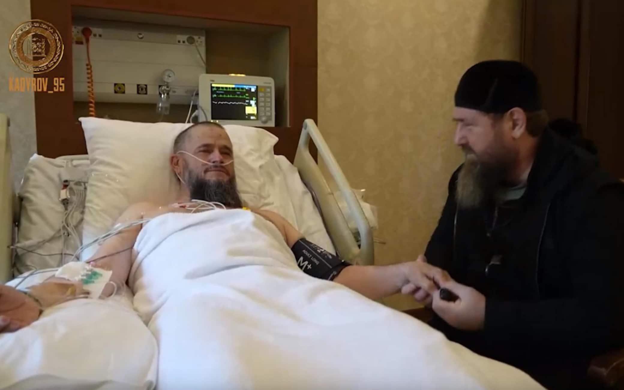 FRAME DA VIDEO ++ Nuovo video di Kadyrov, 'sono vivo e sto bene' ++ 