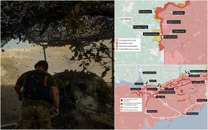 Ucraina, controffensiva di Kiev e attacchi di Mosca. LE MAPPE