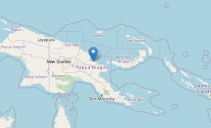 Violento terremoto in Papua Guinea: magnitudo 6.7