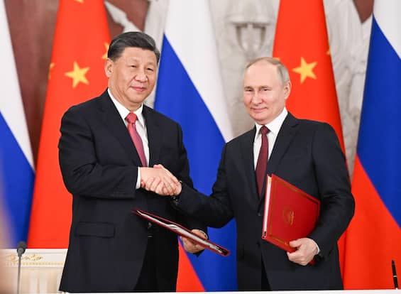 Putin in Kyrgyzstan today, next week he will go to China and meet Xi Jinping