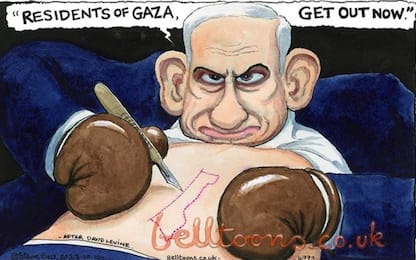 Guardian licenzia vignettista Steve Bell dopo fumetto su Netanyahu