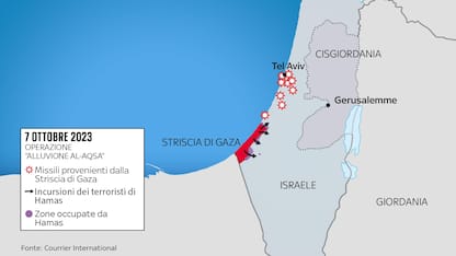Guerra Israele-Hamas, la storia del conflitto attraverso le mappe