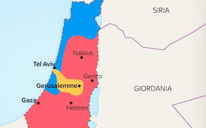 Israele Palestina, 10 accordi di pace falliti dal 1937 ad oggi. MAPPE