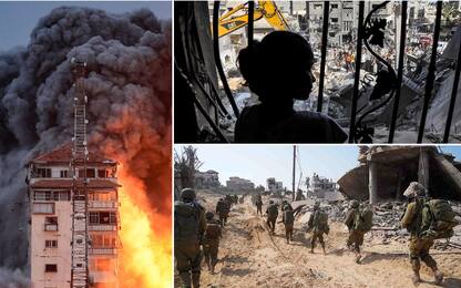 Israele-Hamas, cronaca di un mese di guerra. FOTO