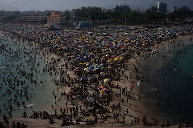 Brasile, caldo record a Rio de Janeiro: 50 gradi percepiti