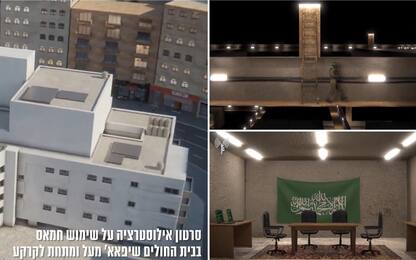 Hamas, com'è fatta la base sotto l'ospedale di Gaza. LA RICOSTRUZIONE