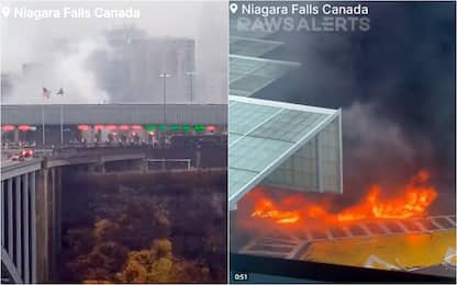 Usa, veicolo esplode sul ponte che collega Stati Uniti e Canada