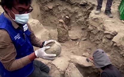 In Perù scoperte mummie di bambini antiche di mille anni