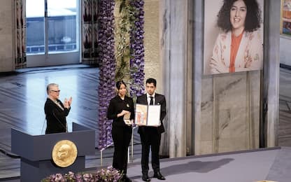 Oslo, la consegna del Premio Nobel per la Pace a Narges Mohammadi