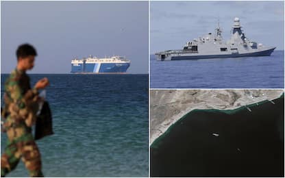 L'Italia nel Mar Rosso con la fregata Virginio Fasan contro gli Houthi