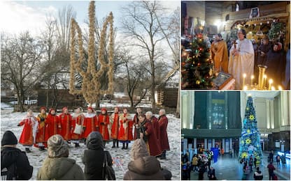 Ucraina, per la prima volta si festeggia Natale il 25 dicembre. FOTO