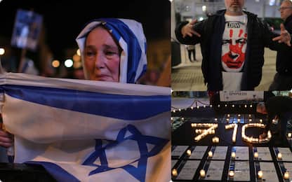 Israele, migliaia di persone in piazza a Tel Aviv contro Netanyahu