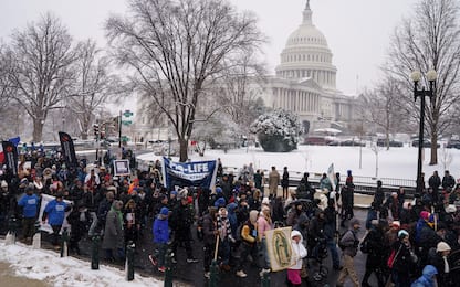 Marcia per la vita a Washington: migliaia in piazza contro l'aborto