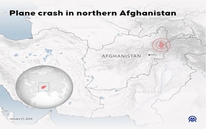 Afghanistan, aereo passeggeri precipita nel Nordest del Paese