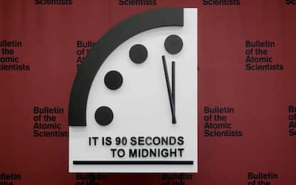 Orologio dell’Apocalisse, umanità resta a 90 secondi dalla mezzanotte