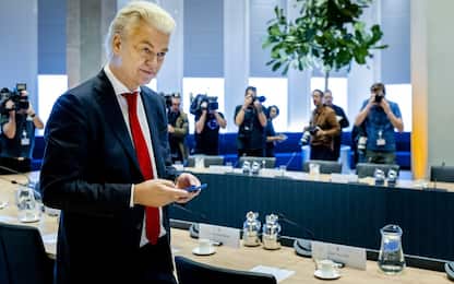 Olanda, Wilders: "Non ho il sostegno per diventare premier"