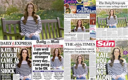 Kate Middleton, "il grande shock" del cancro sui giornali Uk