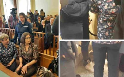 Ilaria Salis a processo a Budapest: è in catene