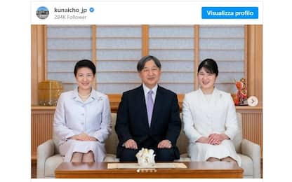 Debutto su Instagram per la famiglia reale giapponese 