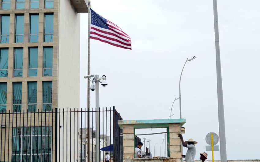 L'ambasciata americana a L'Avana (Cuba)