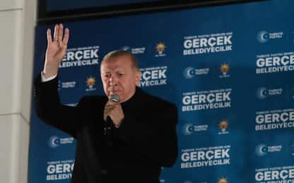 Turchia, Erdogan su amministrative: "Non è il risultato che volevamo"