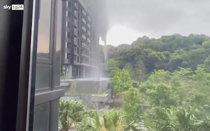 Terremoto Taiwan, i crolli e le persone in fuga: i video della scossa