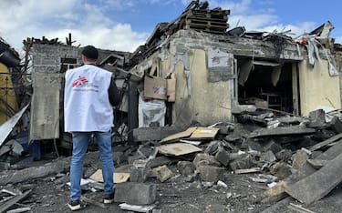 Ucraina, bombardato ufficio Medici senza frontiere a Pokrovsk. FOTO
