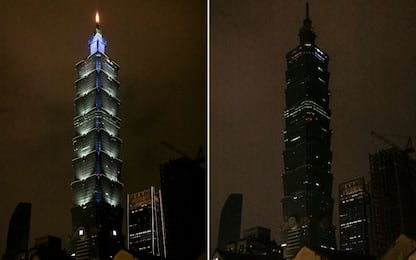 Taiwan, è italiano il padre della sfera che ha salvato il grattacielo