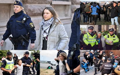 Greta Thunberg fermata all'Aja: i precedenti arresti dell’attivista
