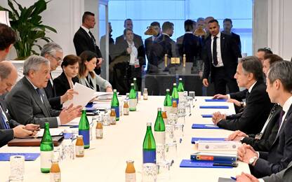 G7 Esteri a Capri, incontro Blinken-Kuleba: "Urgenti aiuti a Kiev"
