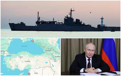 Una "flotta fantasma" russa trasporta armi dalla Siria all'Ucraina