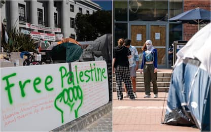 Proteste pro-Gaza in università Usa: a Princeton sciopero della fame