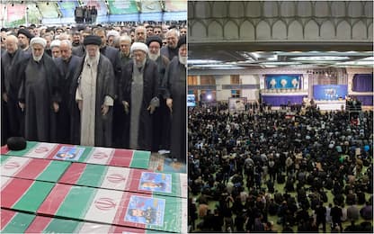 Iran, folla a Teheran per l'addio al presidente Raisi