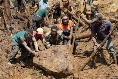 Frana Papua Nuova Guinea, Unicef: difficile trovare sopravvissuti FOTO