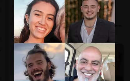Chi sono i 4 ostaggi israeliani liberati in un blitz a Gaza