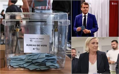 Elezioni Francia, exit poll: RN di Le Pen primo al 34%. Macron terzo