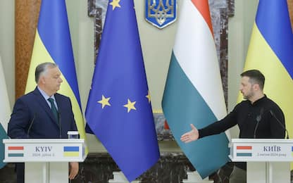 Orban a Kiev: "Subito tregua". Zelensky: "Serve pace giusta". LIVE