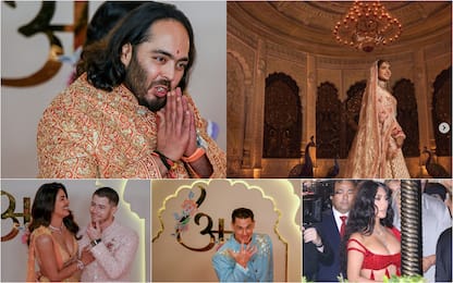 Matrimonio Ambani-Merchant, vip da tutto il mondo a Mumbai. FOTO