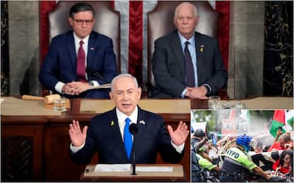 Netanyahu al Congresso Usa: "Dobbiamo stare uniti, vinceremo"