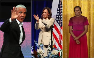 Elezioni Usa 2024, l'endorsement a Kamala Harris degli Obama