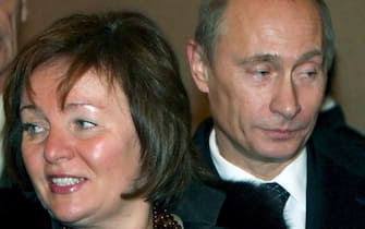 ex coppia presidenziale russa Putin ed ex moglie