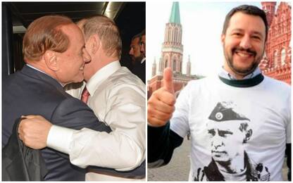 I rapporti dei politici italiani con Putin, da Berlusconi a Salvini