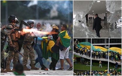 Brasile, un anno fa l'assalto al Parlamento: cosa è successo. FOTO