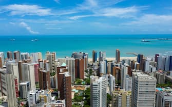 Tourism city. The city of Fortaleza, State of Ceara, Brazil.