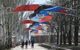 Bandiere della repubblica di Donetsk