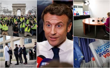 Emmanuel Macron, la fotostoria del presidente francese